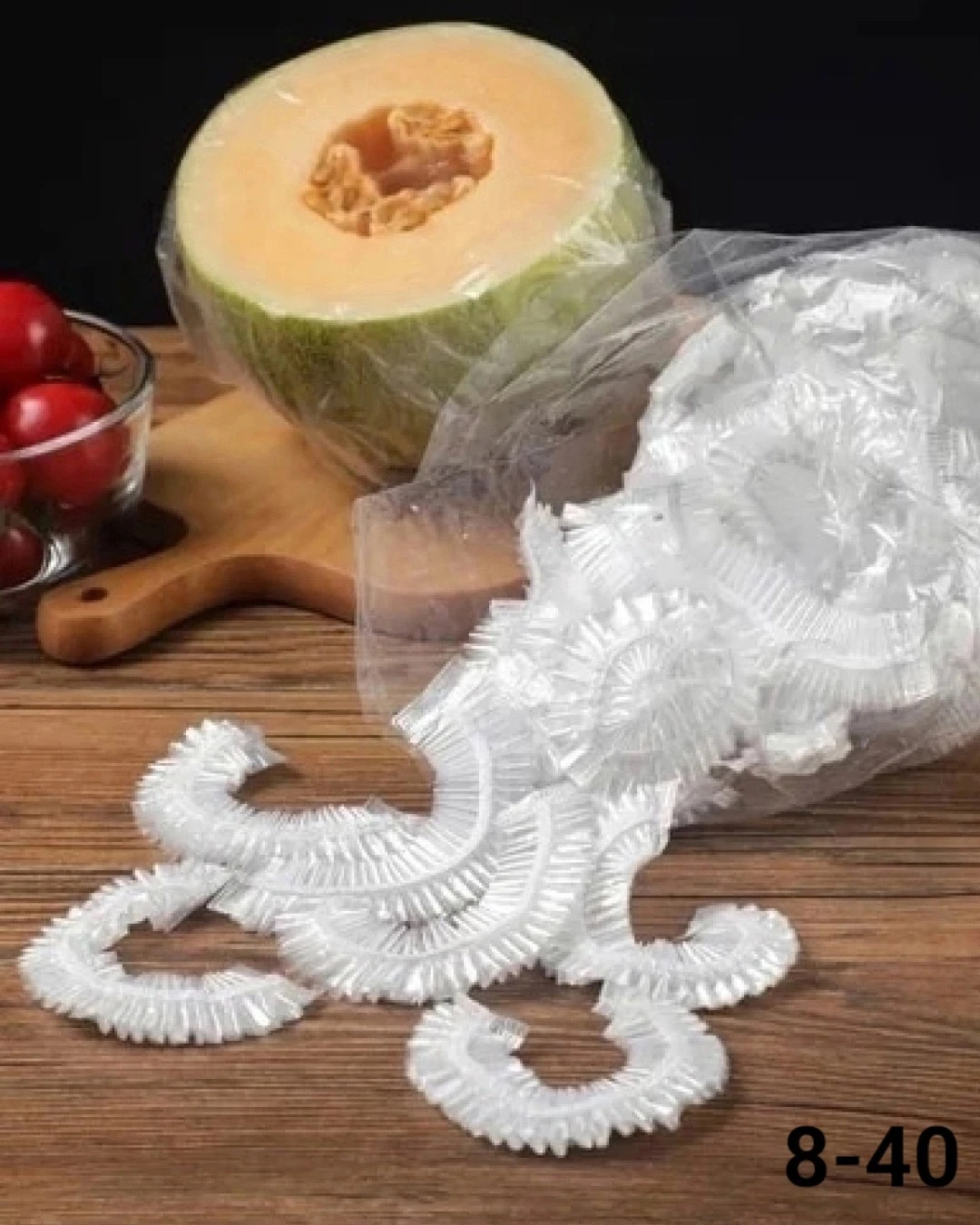 Пакет крышка на тарелку на резинке для хранения продуктов