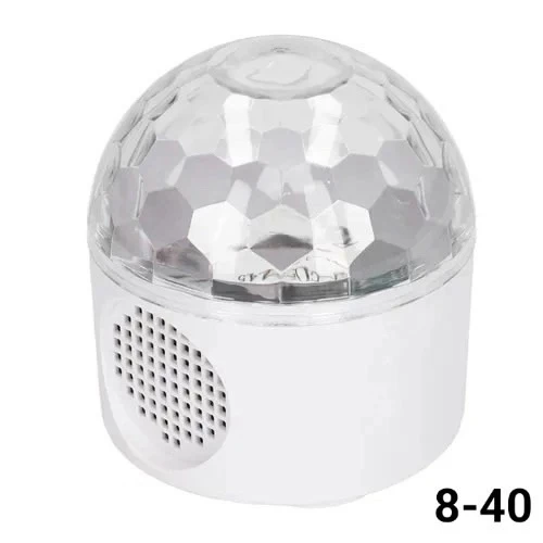 Волшебный шар светодиодный светильник с Bluetooth динамиком диско Музыкальный проектор сцены