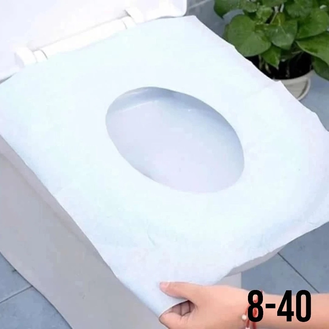 Одноразовые бумажные чехлы на сиденья для унитаза