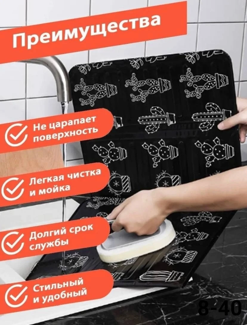 Защитный экран от брызг для плиты