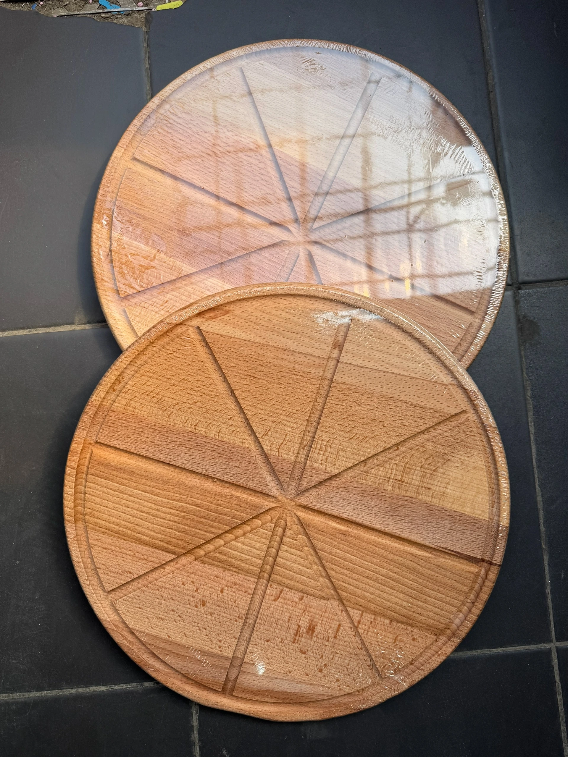 Доска для нарезки и подачи пиццы 8 кусков