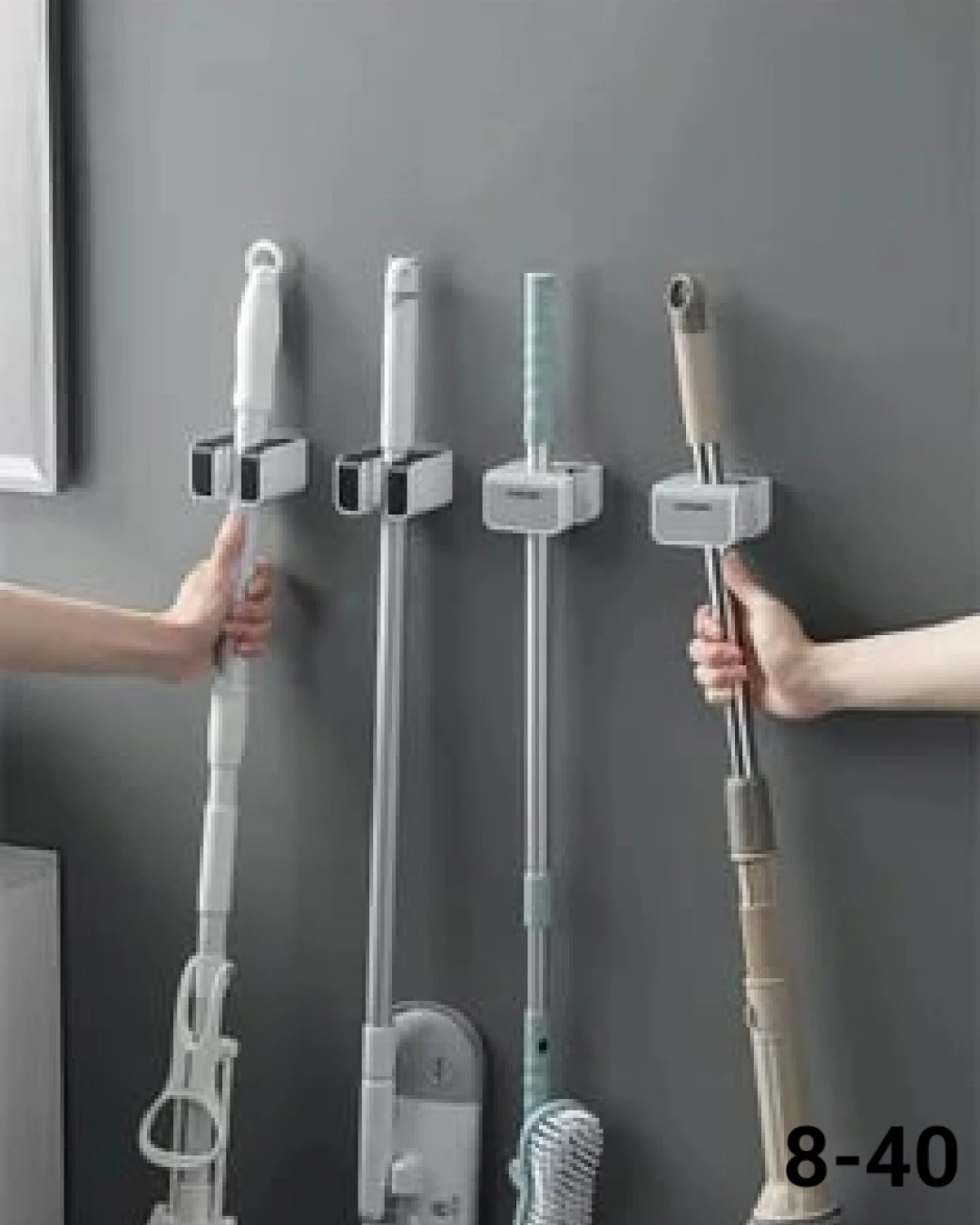 Настенный держатель для швабры