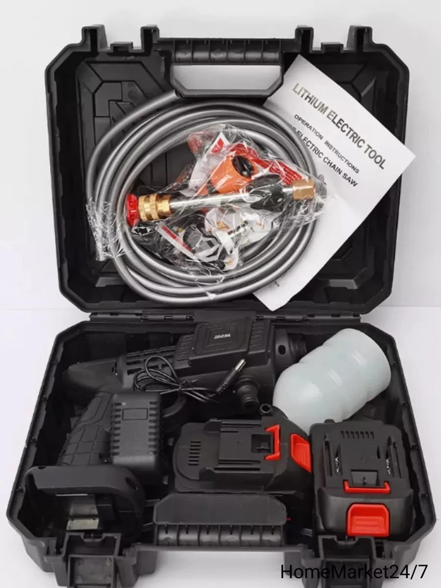 Мойка высокого давления аккумуляторная для автомобиля