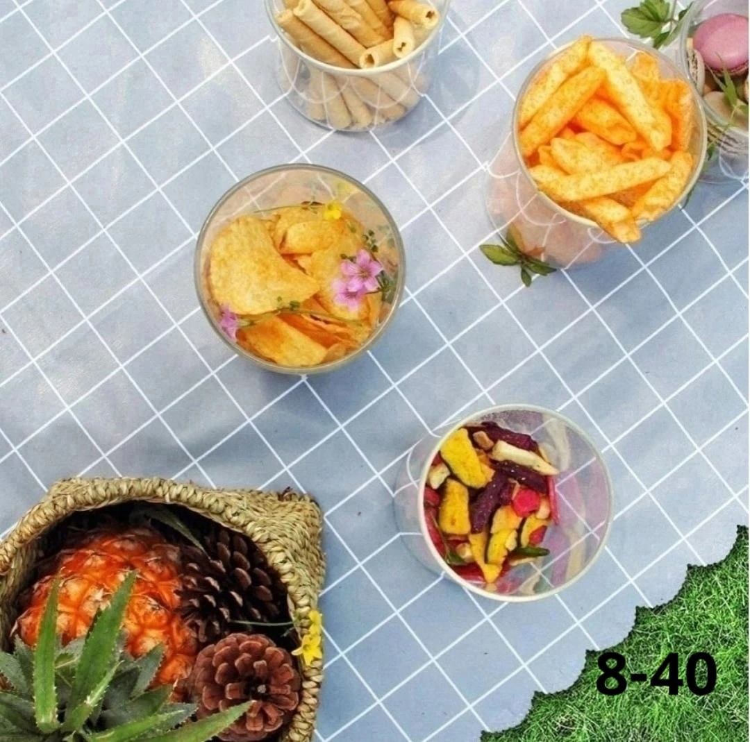 Банки с бамбуковой крышкой, для сыпучих продуктов 9000мл