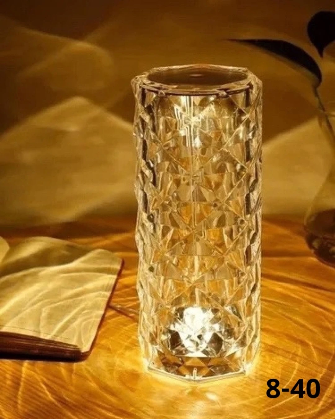 Светильник декоративный сенсорное управление с USB 22х9 см