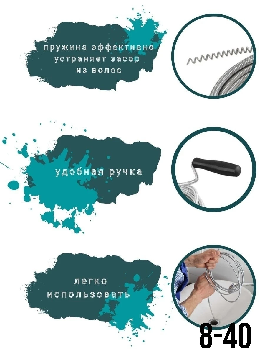 Трос сантехнический