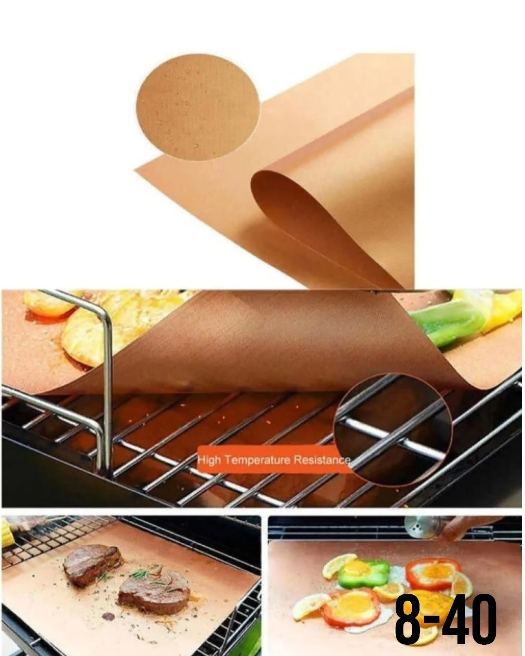 Многоразовый тефлоновый лист для выпечки