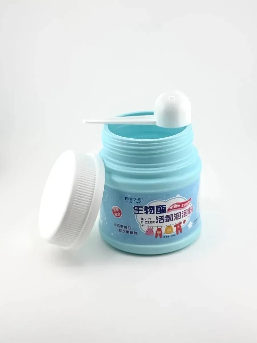 Активный порошок с ферментами и кислородом для стирки