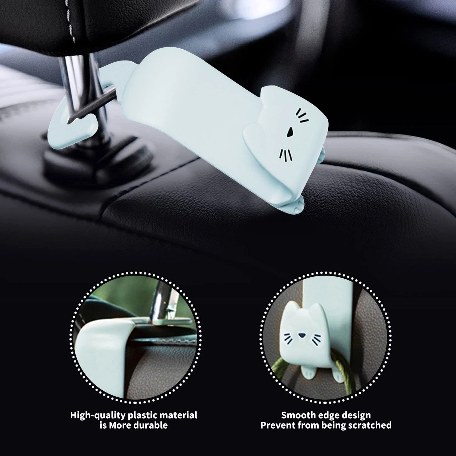 Крючок вешалка для сумок автомобильная