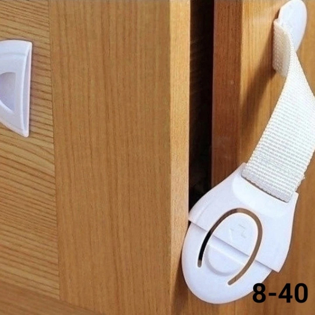 Защита от детей блокиратор детский дверей, ящиков, шкафов купе, окон духовки защитный замок