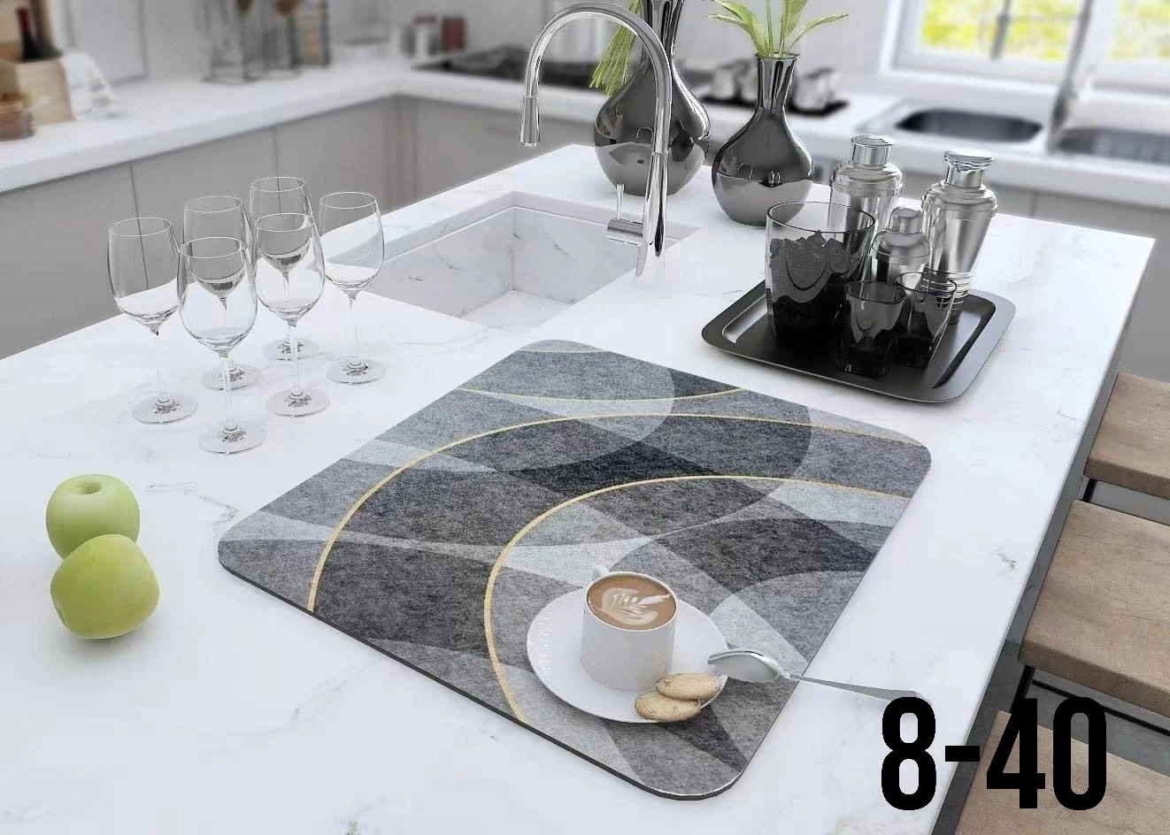 Коврик для сушки посуды