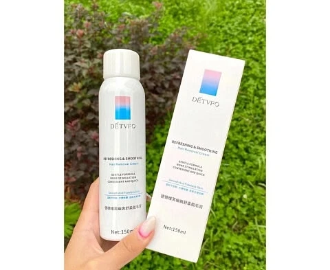 Спрей-пенка депилятор для безболезненного удаления волос, мусс для депиляции Detvfo