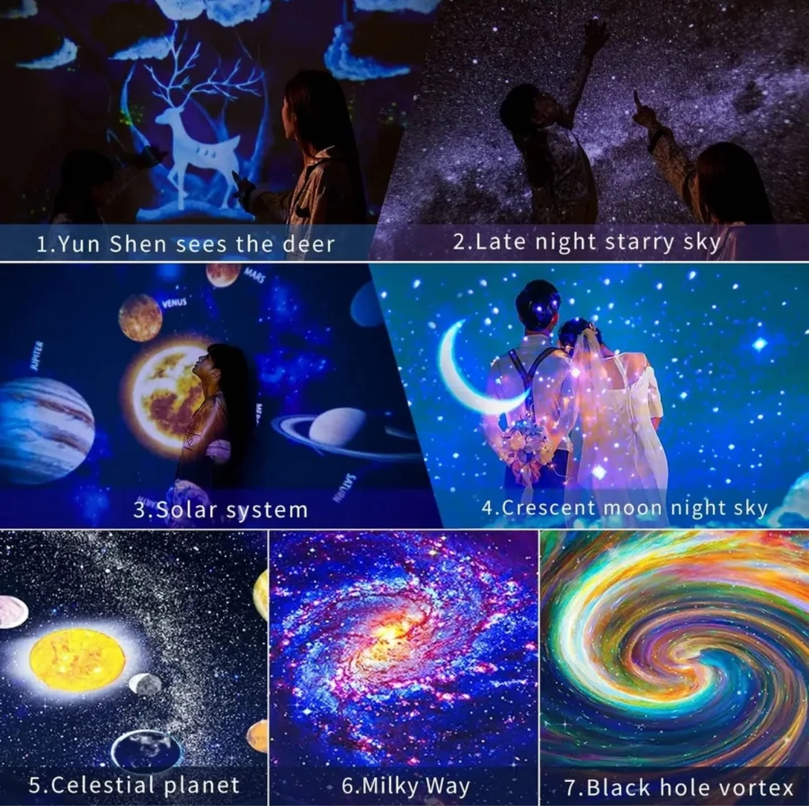 Светильник-проектор