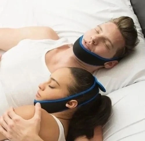 Эластичная повязка-антихрап для поддержания подбородка