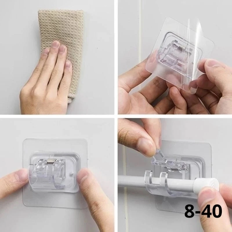 Прозрачная подвесная зажимы для штанги