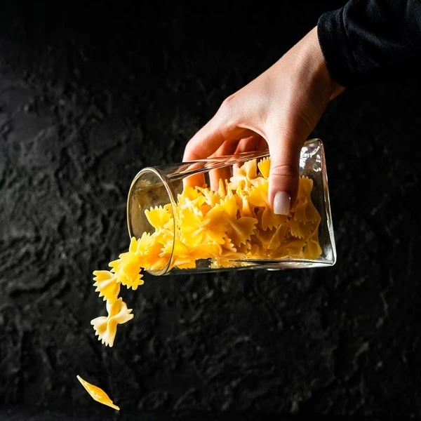 Банки с бамбуковой крышкой, для сыпучих продуктовых