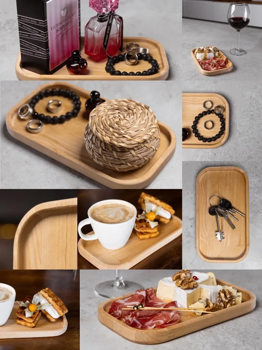 Поднос деревянный