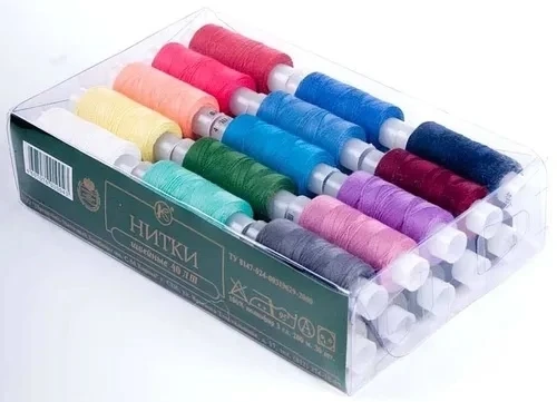 Цветные нитки для шитья