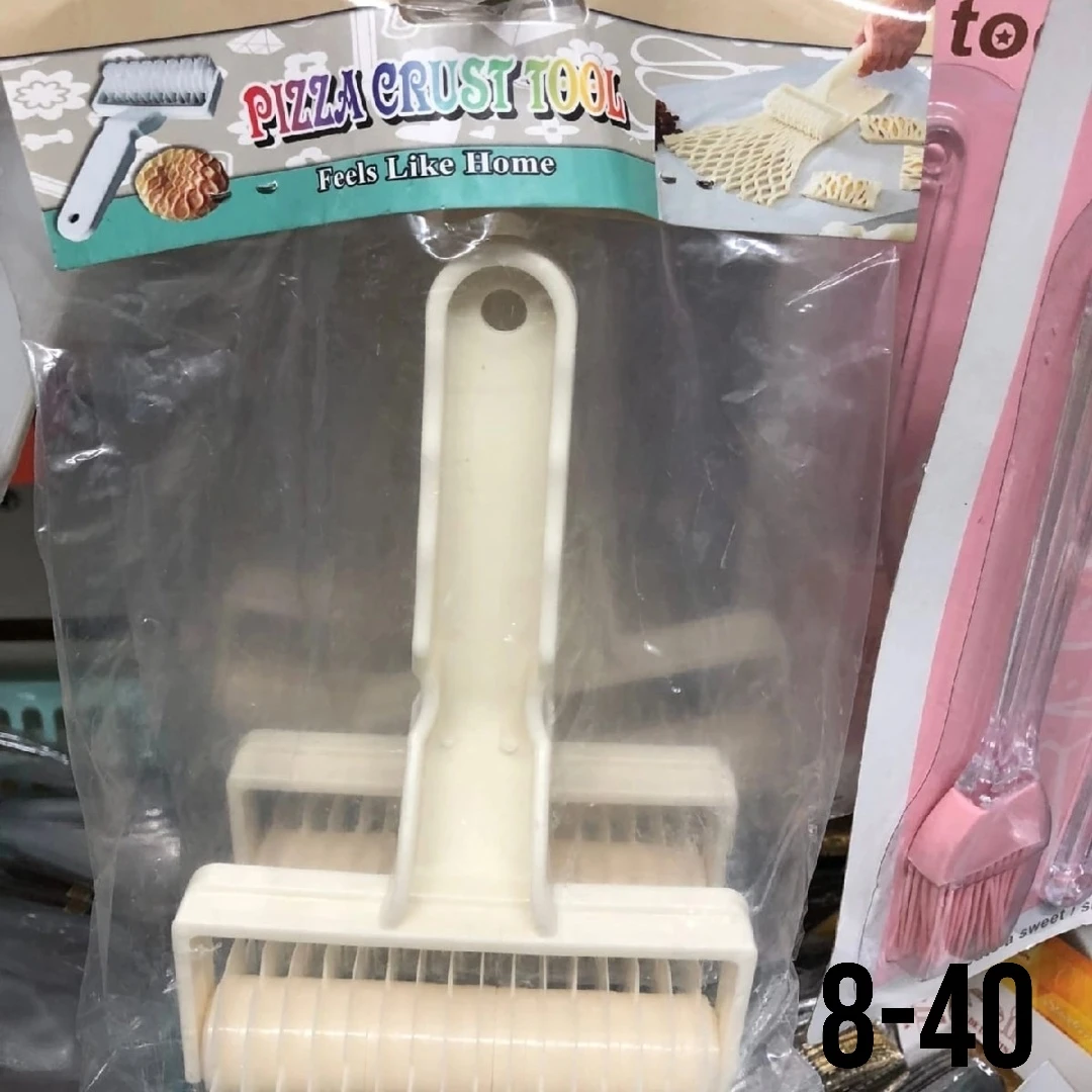 Нож ролик для фигурной нарезки теста