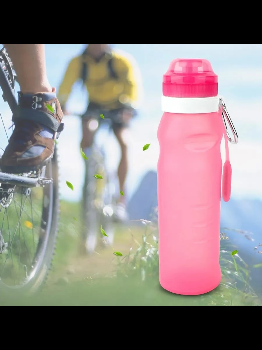 1400 мл складная силиконовая бутылка для спорта