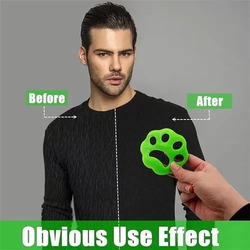 Многоразовая самочистящая Лапка от шерсти домашних животных